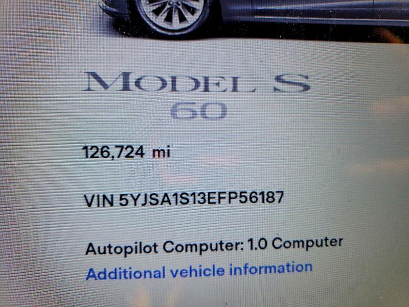 2014 Tesla Model s