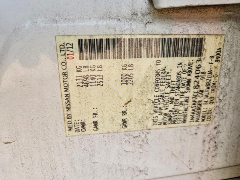 2012 Nissan Maxima 3.5 s