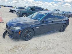 BMW salvage cars for sale: 2015 BMW 550 i