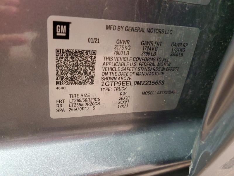 2021 GMC Sierra K1500 AT4