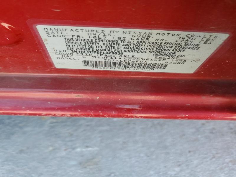 2015 Nissan Versa Note sl