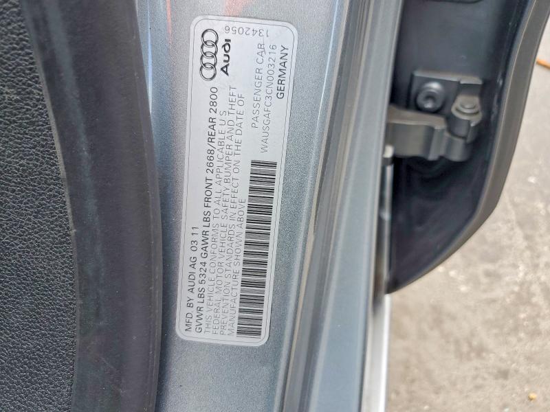 2012 Audi A7 Prestige