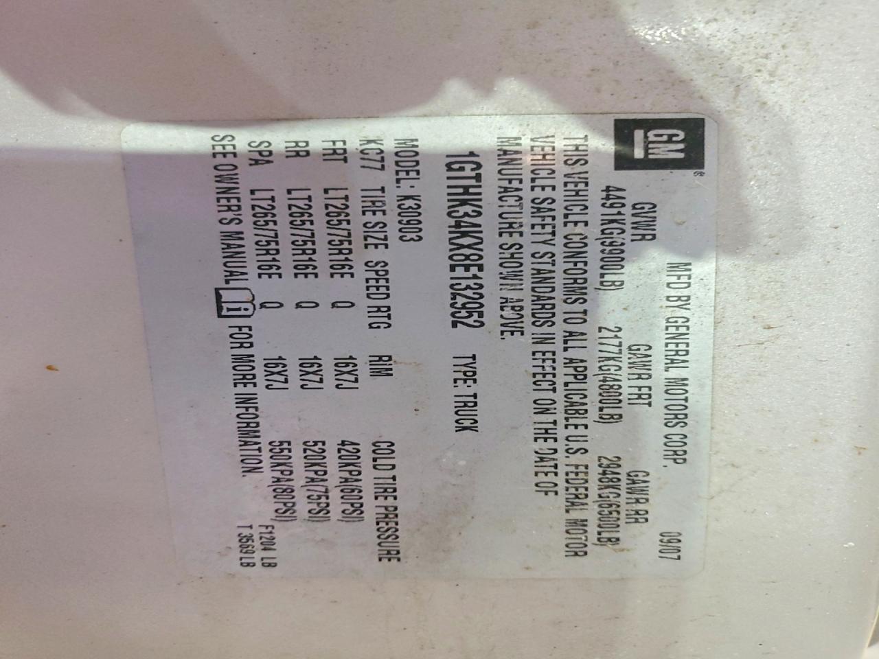 2008 GMC Sierra K3500