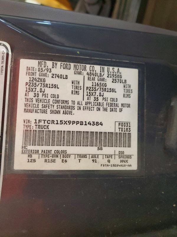 1993 Ford Ranger Super cab