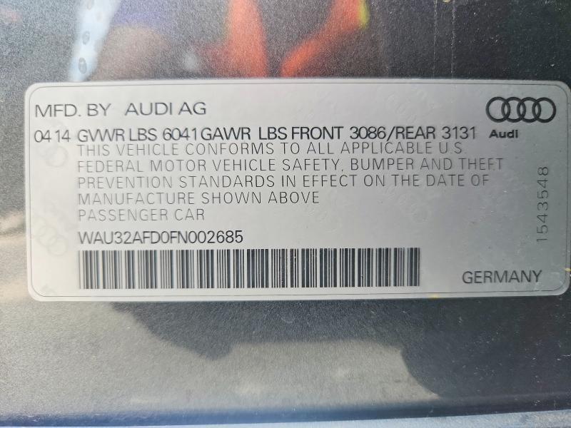 2015 Audi A8 l Quattro