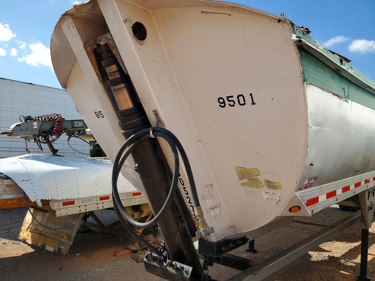 1995 Alumatech END Dump Trailer