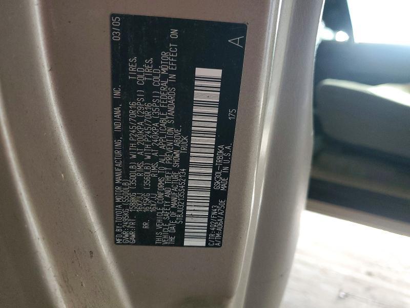2005 Toyota Tundra Base