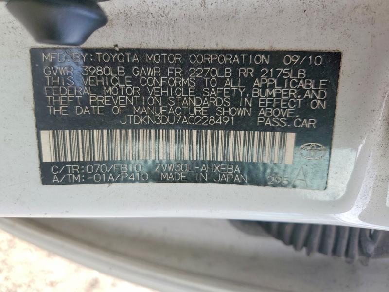 2010 Toyota Prius ii