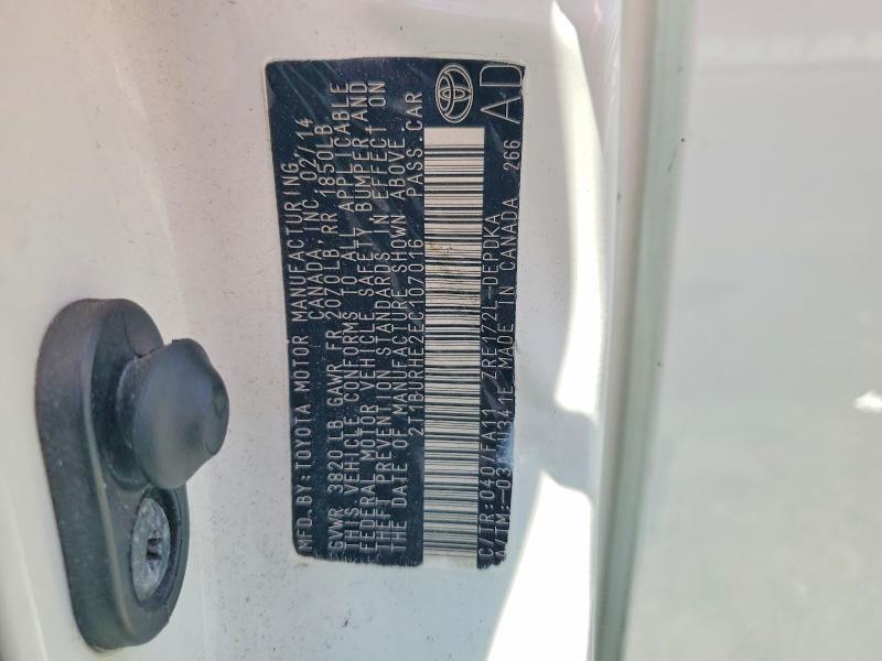 2014 Toyota Corolla l