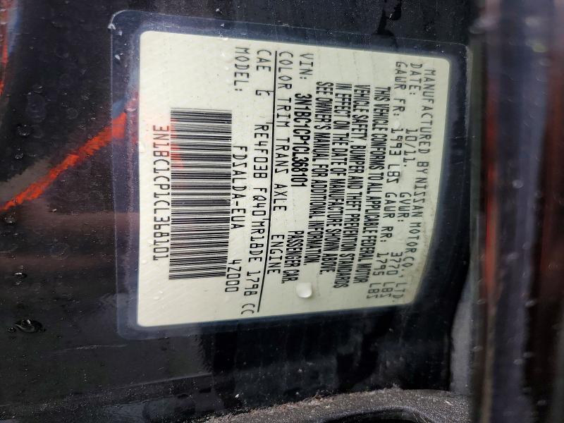 2012 Nissan Versa 1.8 s