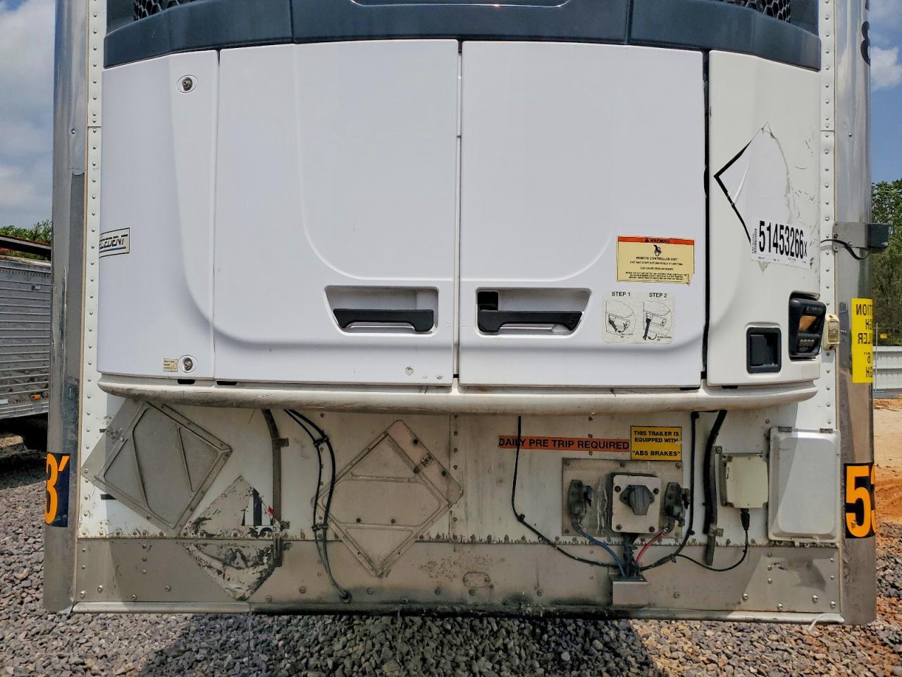 2016 Wabash Rfalhsa Refrigerated Van Trailer
