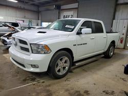 Salvage trucks for sale at Elgin, IL auction: 2012 Dodge RAM 1500 Sport