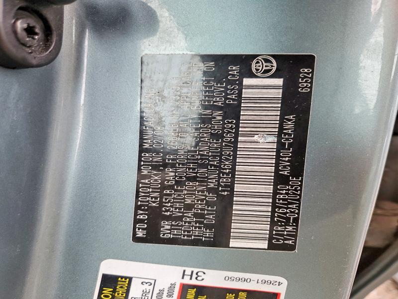 2009 Toyota Camry le