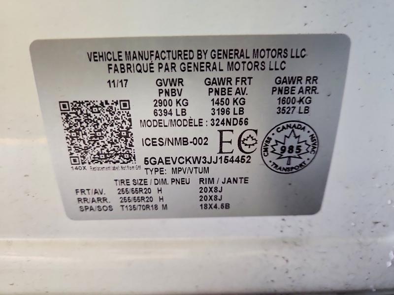 2018 Buick Enclave Avenir