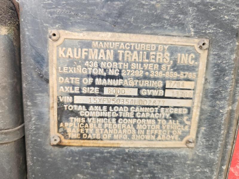 2004 Kaufman Car Carrier
