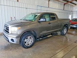 Salvage cars for sale from Copart West Mifflin, PA: 2010 Toyota Tundra Double Cab SR5