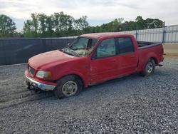 Ford f150 Supercrew salvage cars for sale: 2001 Ford F150 Supercrew