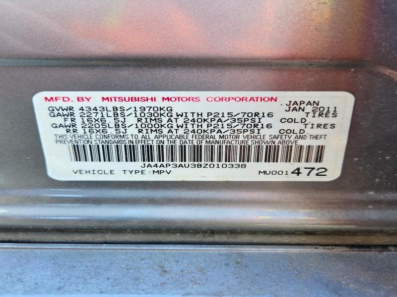 2011 Mitsubishi Outlander Sport es