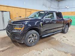 Salvage trucks for sale at Kincheloe, MI auction: 2025 Ford F150 STX