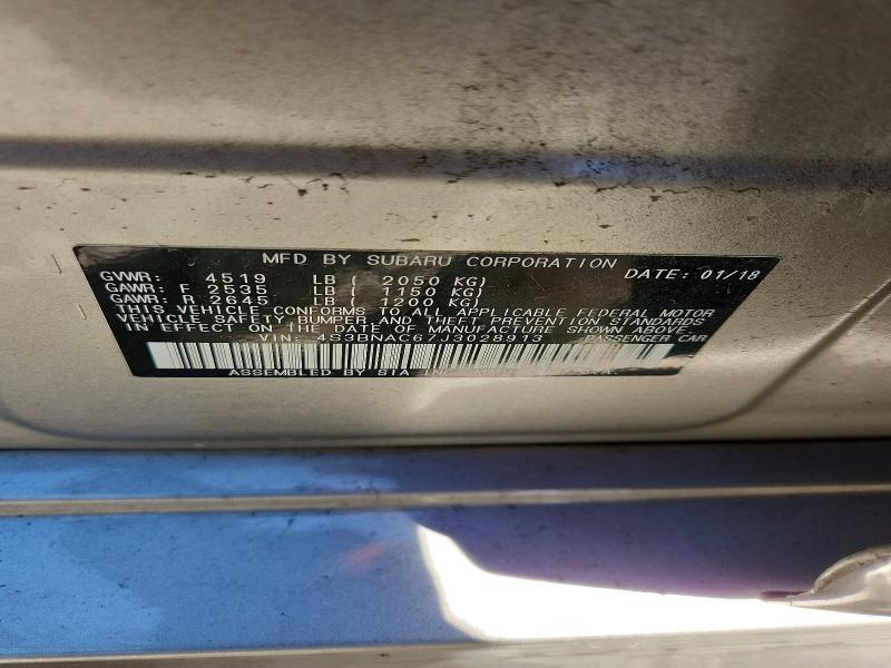 2018 Subaru Legacy 2.5i Premium