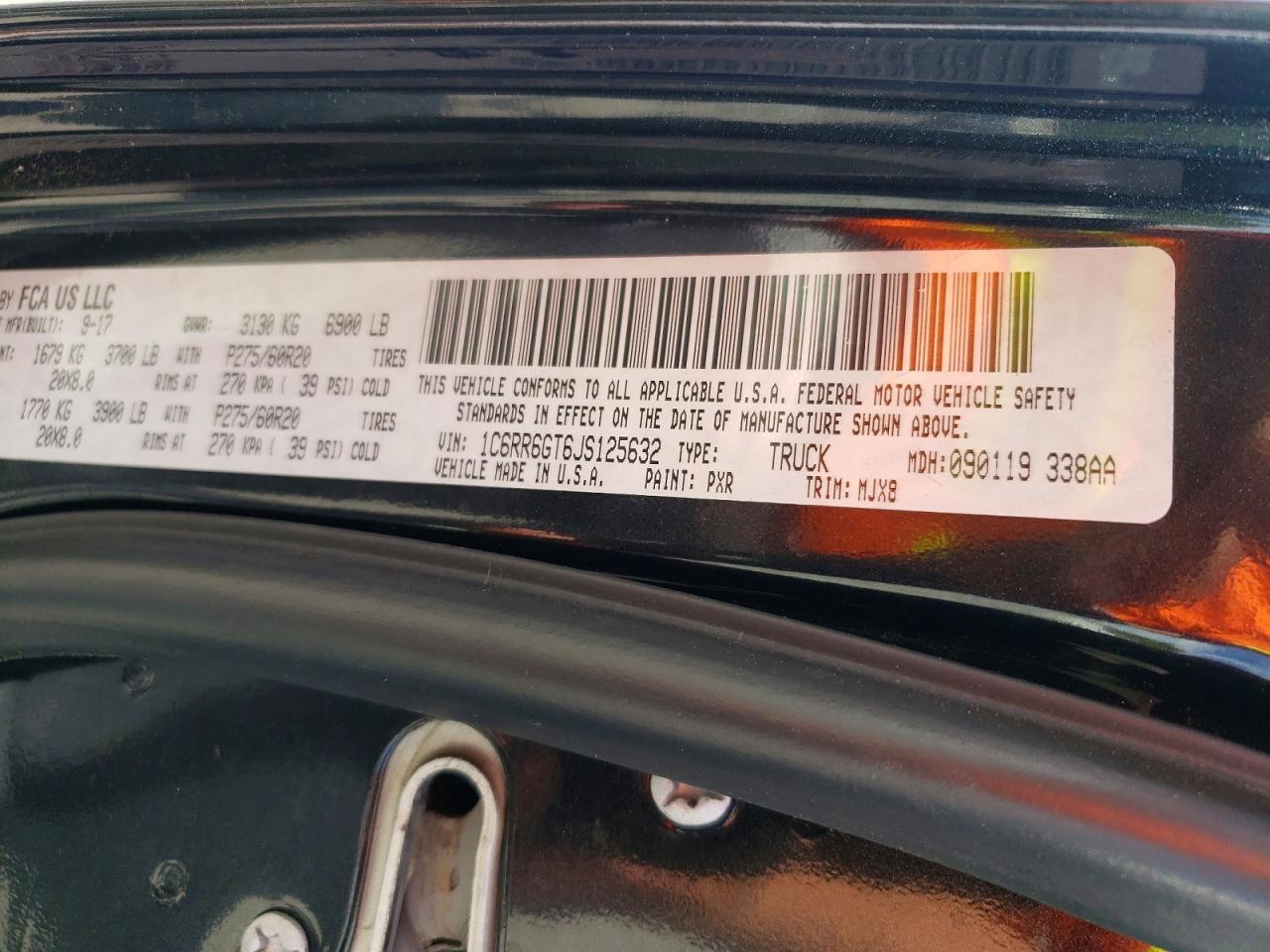 2018 Dodge RAM 1500 SLT