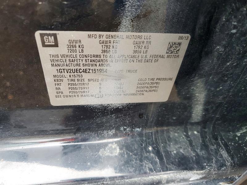 2014 GMC Sierra K1500 sle