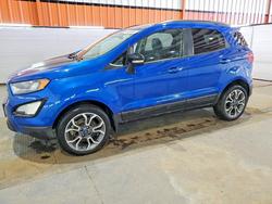 Ford salvage cars for sale: 2019 Ford Ecosport ses