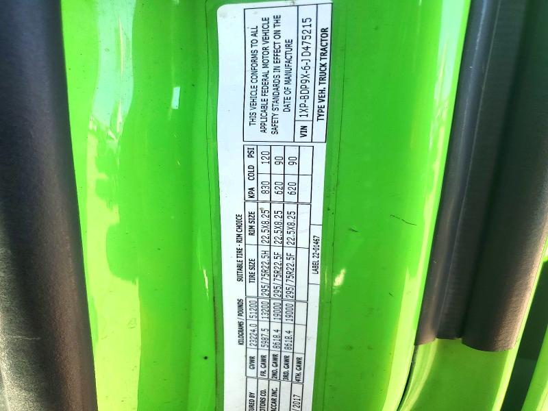 2018 Peterbilt 579 Semi Truck