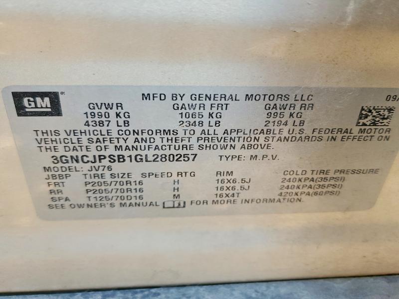 2016 Chevrolet Trax 1LT
