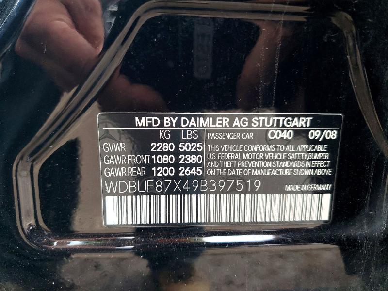2009 Mercedes-Benz E 350 4matic