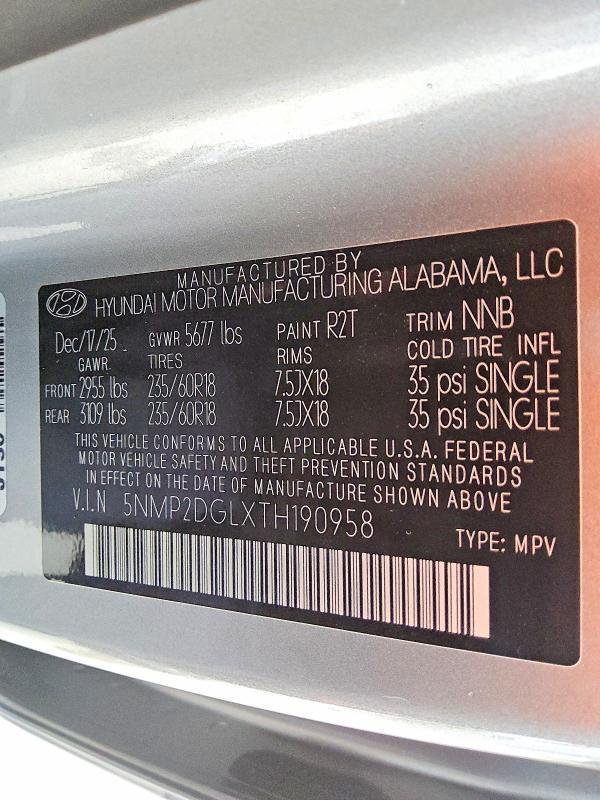 2026 Hyundai Santa fe sel