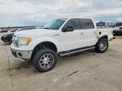 Salvage trucks for sale at Grand Prairie, TX auction: 2012 Ford F150 Supercrew