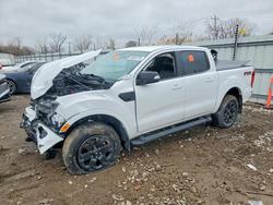 Salvage trucks for sale at Chicago Heights, IL auction: 2019 Ford Ranger XL
