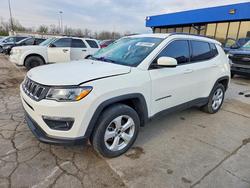 Jeep Compass Latitude salvage cars for sale: 2018 Jeep Compass Latitude