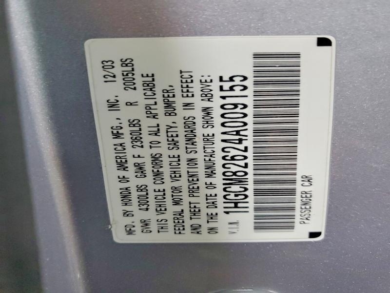 2004 Honda Accord ex