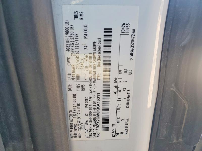 2019 Ford Transit T-350