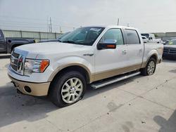 Salvage trucks for sale at Haslet, TX auction: 2012 Ford F150 Supercrew