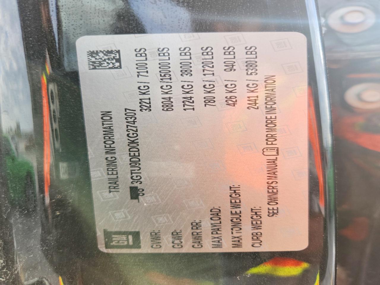 2019 GMC Sierra K1500 SLT