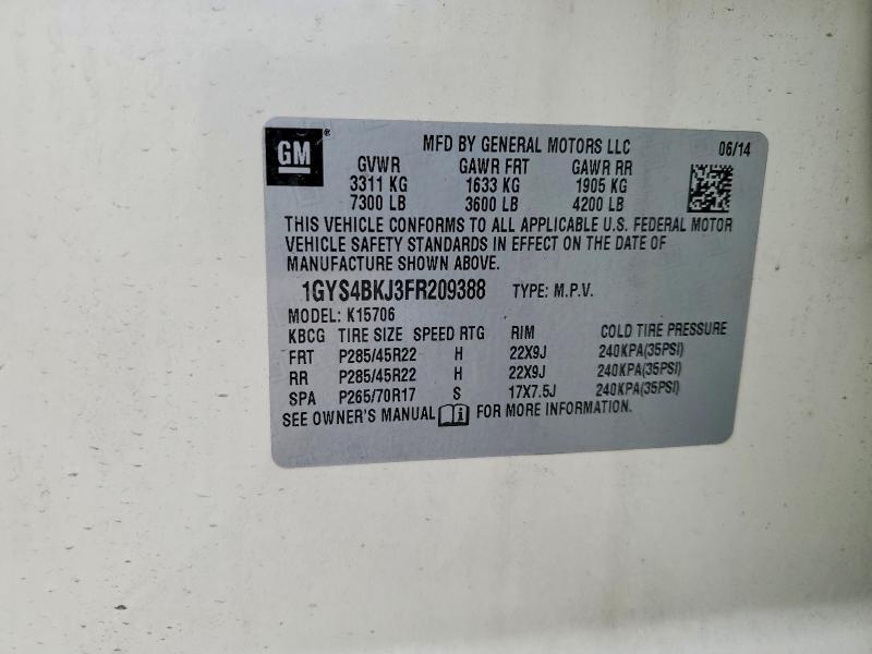 2015 Cadillac Escalade Luxury