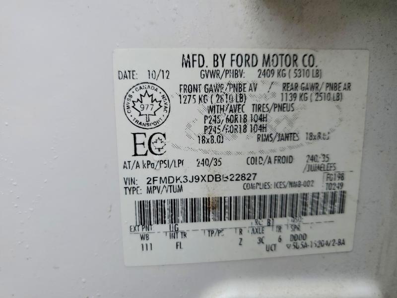 2013 Ford Edge sel