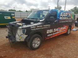 Salvage trucks for sale at Oklahoma City, OK auction: 2016 Niss AN NV 2500 Delivery Van