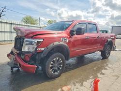 Salvage trucks for sale at Lebanon, TN auction: 2018 Nissan Titan XD PRO-4X