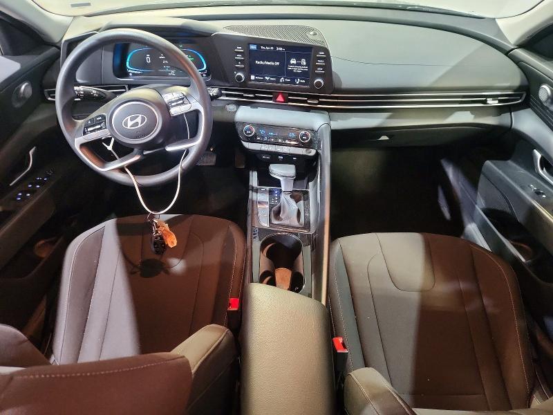 2025 Hyundai Elantra Hybrid Blue