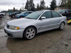 Audi S4/rs4 salvage cars for sale: 2000 Audi S4 2.7 Quattro