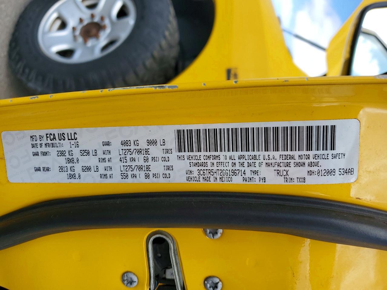 2016 Dodge RAM 2500 ST