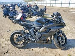Salvage motorcycles for sale at Elgin, IL auction: 2025 Yamaha YZFR7