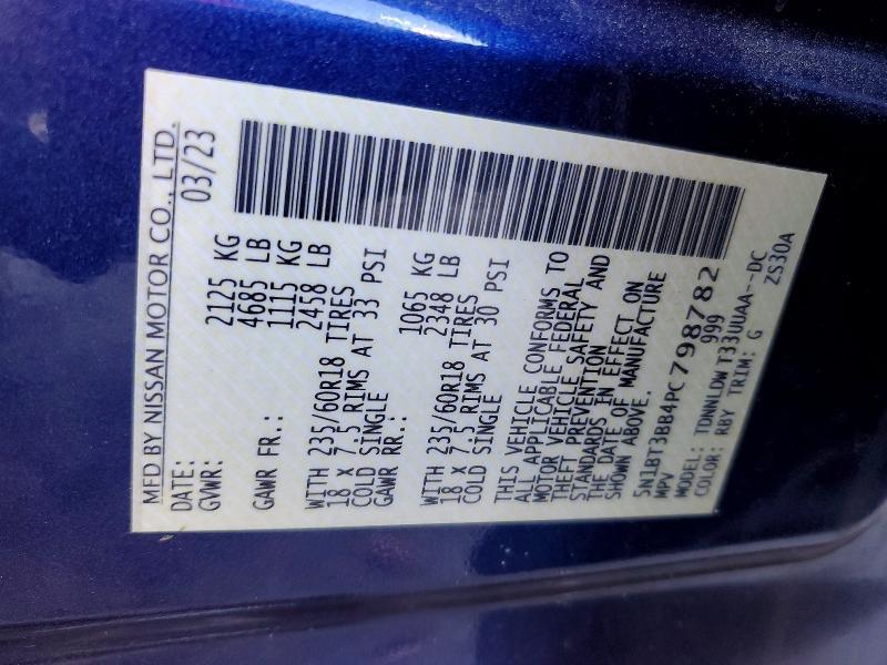 2023 Nissan Rogue sv