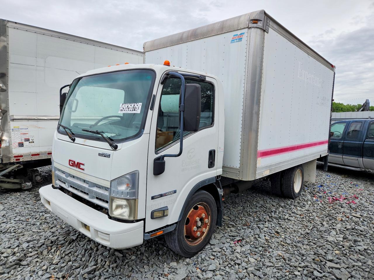 2008 GMC W4 BOX Truck