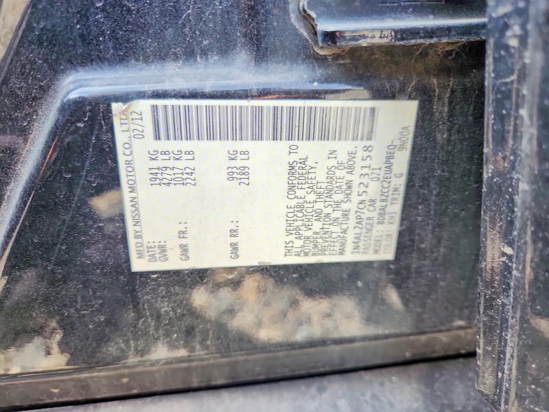 2012 Nissan Altima 2.5