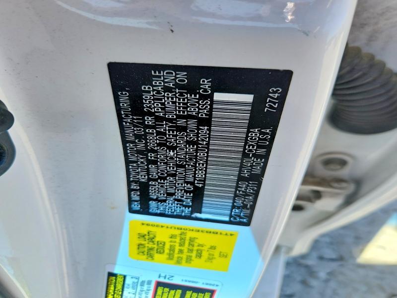 2011 Toyota Camry Hybrid Base
